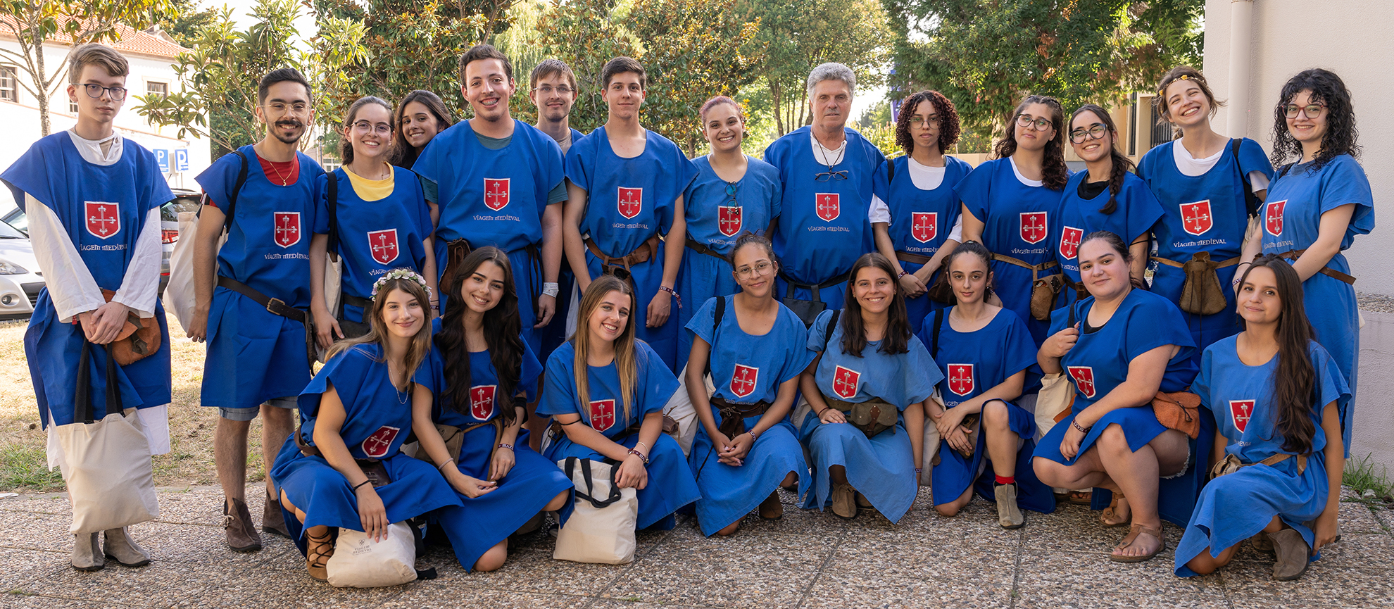 Imagem de cabeçalho para Inscrição 1ª Fase | Voluntariado Viagem Medieval 2026